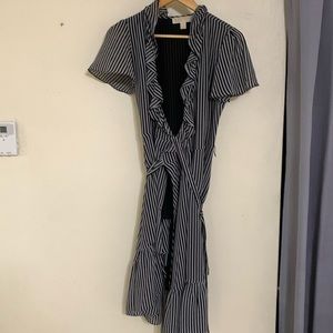 Black and white dress